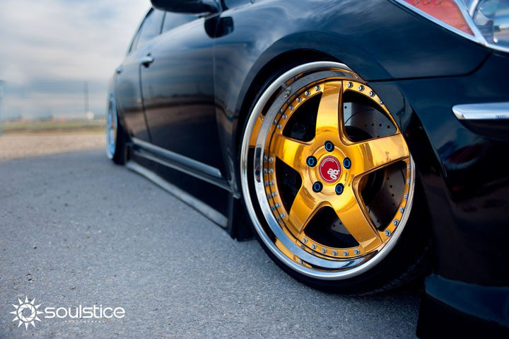 HYUNDAI GENESIS on custom forged wheels