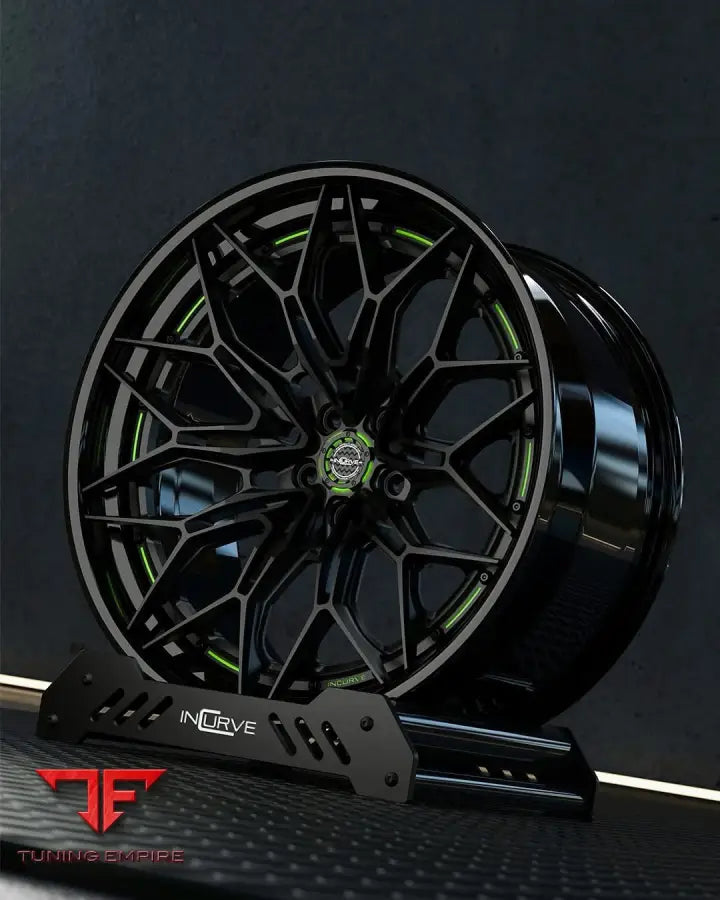 INCURVE GLOSS BLACK WHEELS