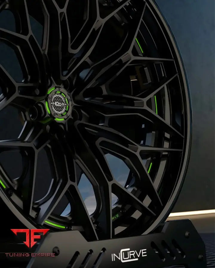 INCURVE GLOSS BLACK WHEELS