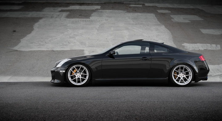 INFINITI G35 COUPE on custom forged wheels