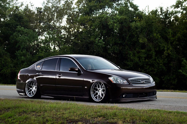 INFINITI M35 on custom forged wheels
