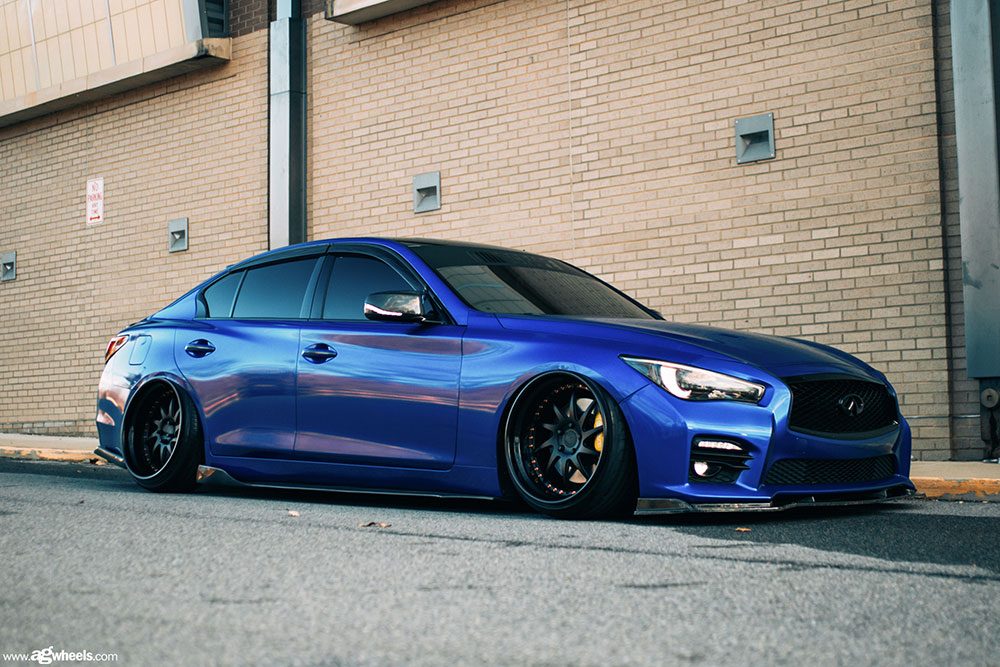 INFINITI Q50 on custom forged wheels