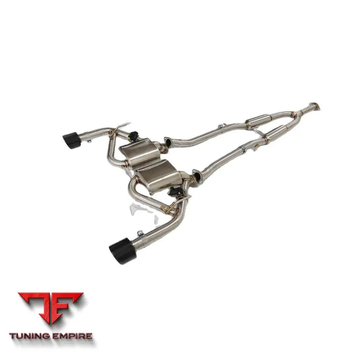 INFINITI Q50 STAINLESS STEEL CATBACK EXHAUST WITH MUFFLER VALVE