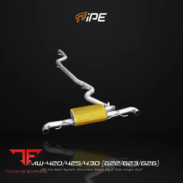 IPE BMW 420I / 425I / 430I (G22/G23/G26) EXHAUST SYSTEM