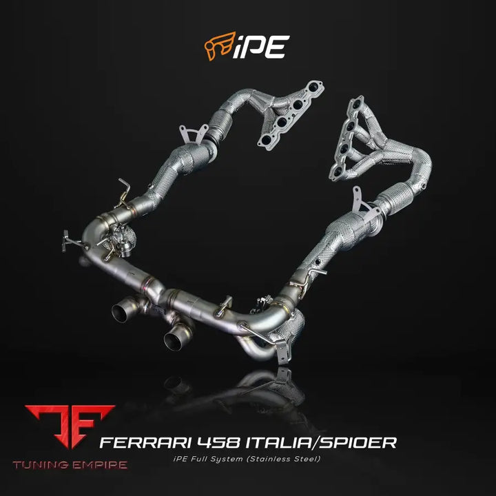 IPE FERRARI 458 ITALIA / SPIDER EXHAUST SYSTEM