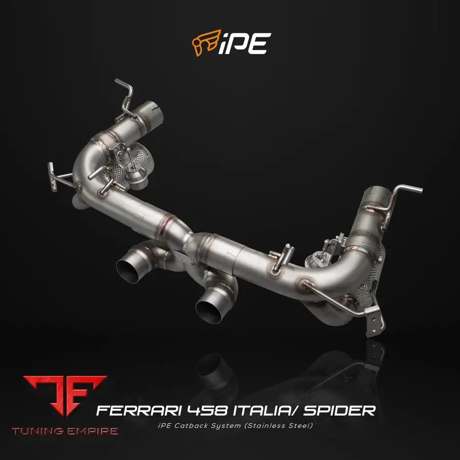 IPE FERRARI 458 ITALIA / SPIDER EXHAUST SYSTEM