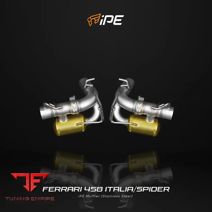 IPE FERRARI 458 ITALIA / SPIDER EXHAUST SYSTEM