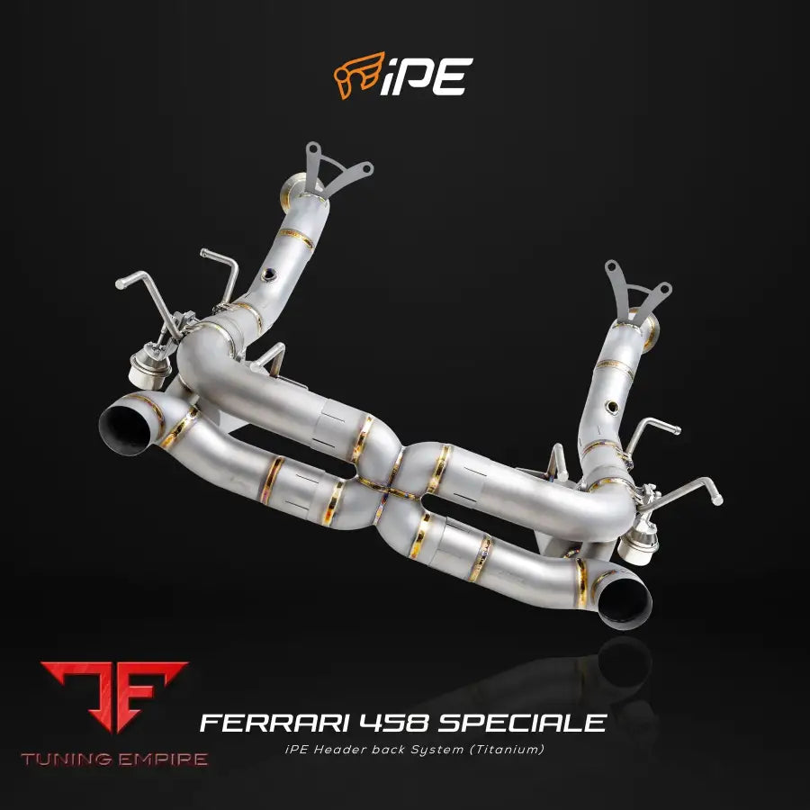 IPE FERRARI 458 SPECIALE (TITANIUM) EXHAUST SYSTEM