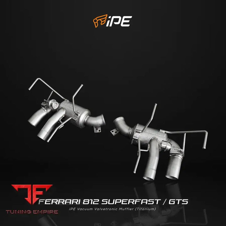 IPE FERRARI 812 SUPERFAST / GTS (TITANIUM) EXHAUST SYSTEM