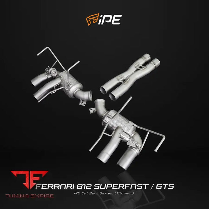 IPE FERRARI 812 SUPERFAST / GTS (TITANIUM) EXHAUST SYSTEM
