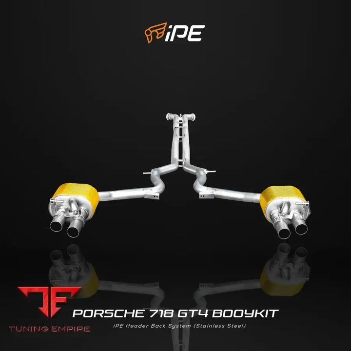 IPE PORSCHE 718 CAYMAN / BOXSTER 2.5T (982) *WITH 718 GT4 BODYKIT* EXHAUST SYSTEM