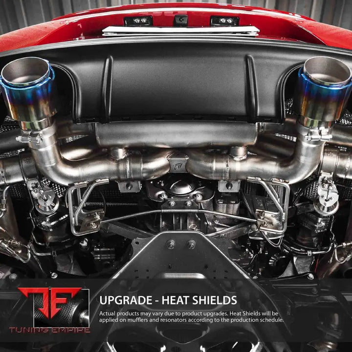 IPE PORSCHE 718 GTS 4.0 / 718 CAYMAN GT4 / 718 SPYDER EXHAUST SYSTEM