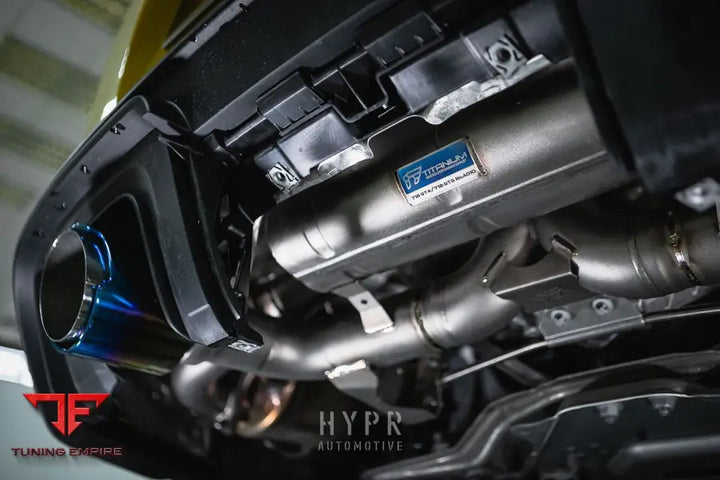 IPE PORSCHE 718 GTS 4.0 / 718 CAYMAN GT4 / 718 SPYDER (TITANIUM) EXHAUST SYSTEM