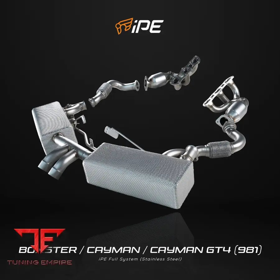 IPE PORSCHE BOXSTER / CAYMAN / CAYMAN GT4 (981) EXHAUST SYSTEM