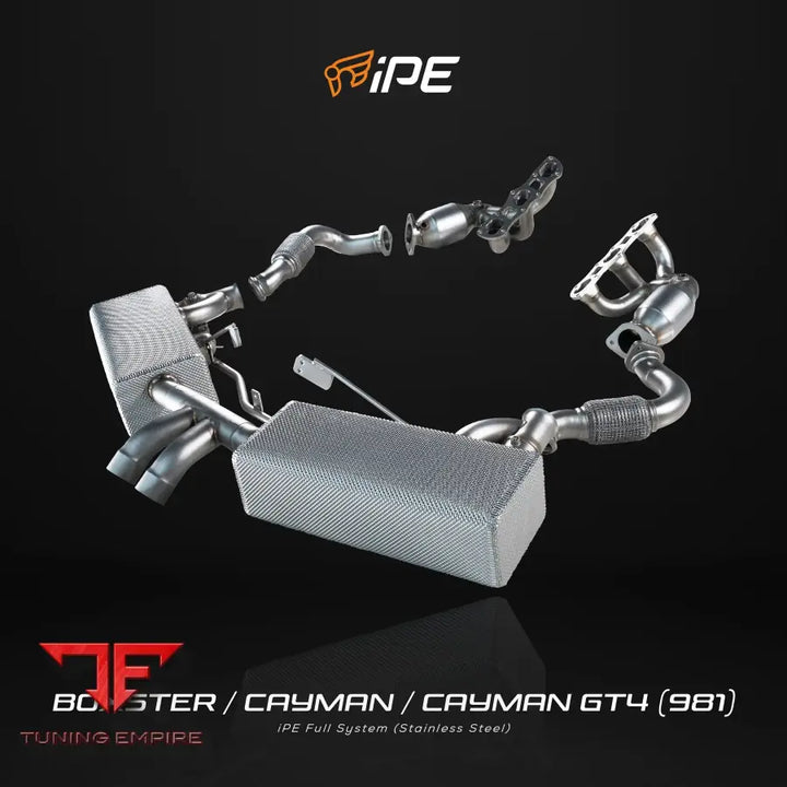 IPE PORSCHE BOXSTER / CAYMAN / CAYMAN GT4 (981) EXHAUST SYSTEM