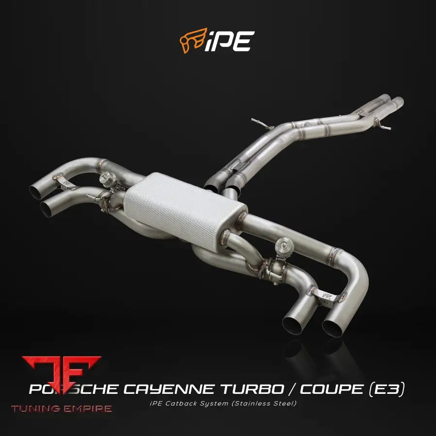 IPE PORSCHE CAYENNE TURBO 4.0T / CAYENNE TURBO COUPE 4.0T (E3) EXHAUST SYSTEM