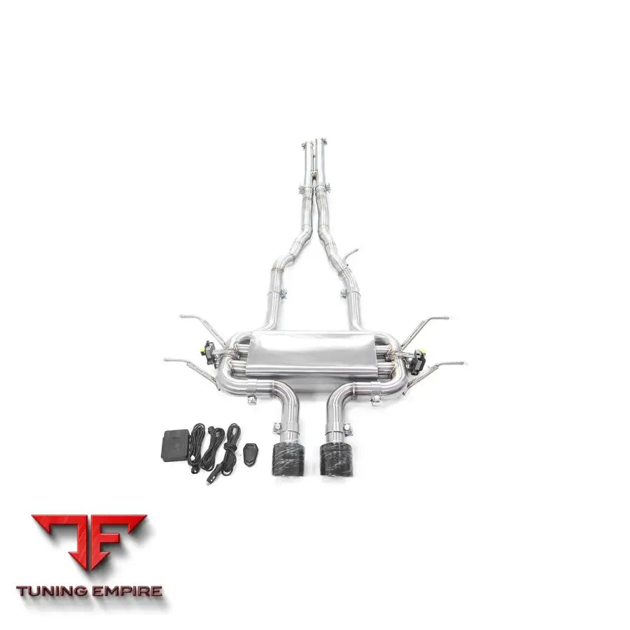 JAGUAR F-TYPE 3.0T STAINLESS STEEL CATBACK RAZOR EXHAUST WITH MUFFLER VALVE