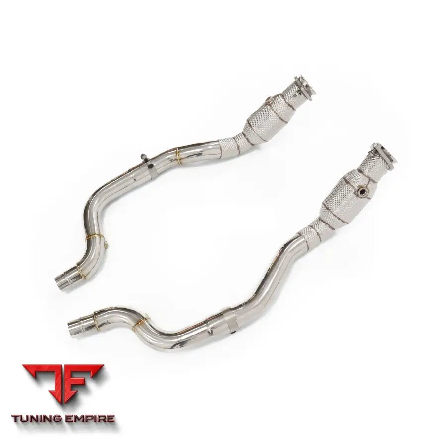 JAGUAR F-TYPE X152 3.0T 5.0 RAZOR EXHAUST DOWNPIPE WITH HEAT SHIELD
