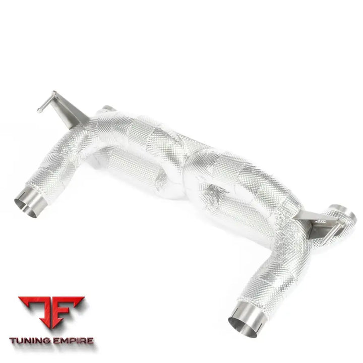 JCR FERRARI 488 PISTA TITANIUM RACE PIPE (NON SILENCED) EXHAUST SYSTEM