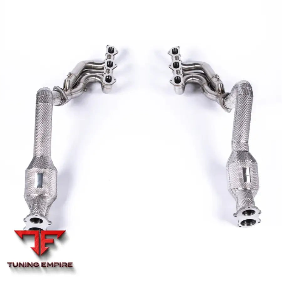 JCR PORSCHE INCONEL RACE MANIFOLD & LINK PIPES (RACE CATS) EXHAUST SYSTEM