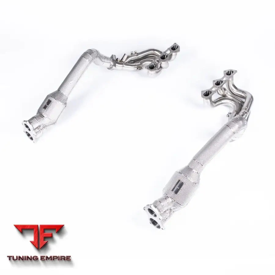JCR PORSCHE INCONEL RACE MANIFOLD & LINK PIPES (RACE CATS) EXHAUST SYSTEM