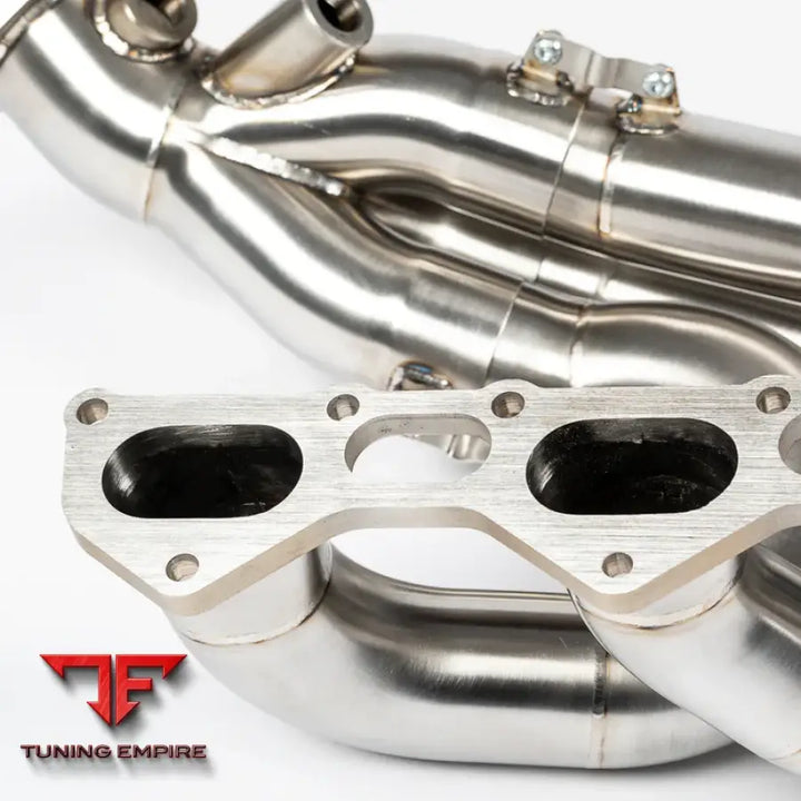 JCR PORSCHE INCONEL RACE MANIFOLD & TITANIUM LINK PIPES (NON SILENCED) EXHAUST SYSTEM