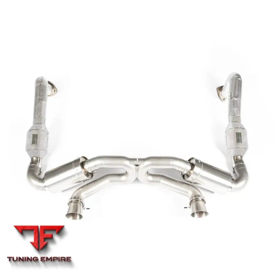 JCR PORSCHE TITANIUM SUPERLIGHT RACE PIPE (CATTED / SILENCED) EXHAUST SYSTEM