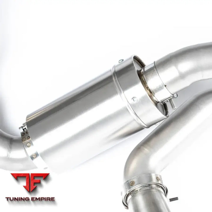 JCR PORSCHE TITANIUM SUPERLIGHT RACE PIPE (SILENCED) EXHAUST SYSTEM