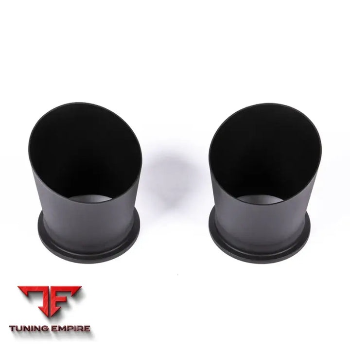 JCR PORSCHE TITANIUM SUPERLIGHT RACE PIPE (SILENCED) EXHAUST SYSTEM