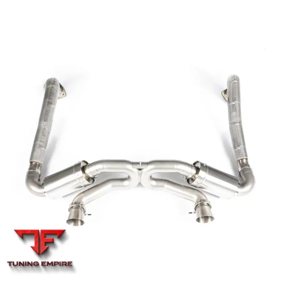 JCR PORSCHE TITANIUM SUPERLIGHT RACE PIPE (SILENCED) EXHAUST SYSTEM