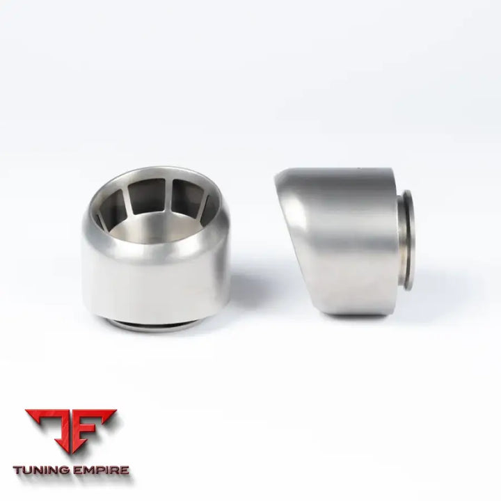 JCR PORSCHE TITANIUM VALVED RACE PIPE (NON SILENCED) EXHAUST SYSTEM