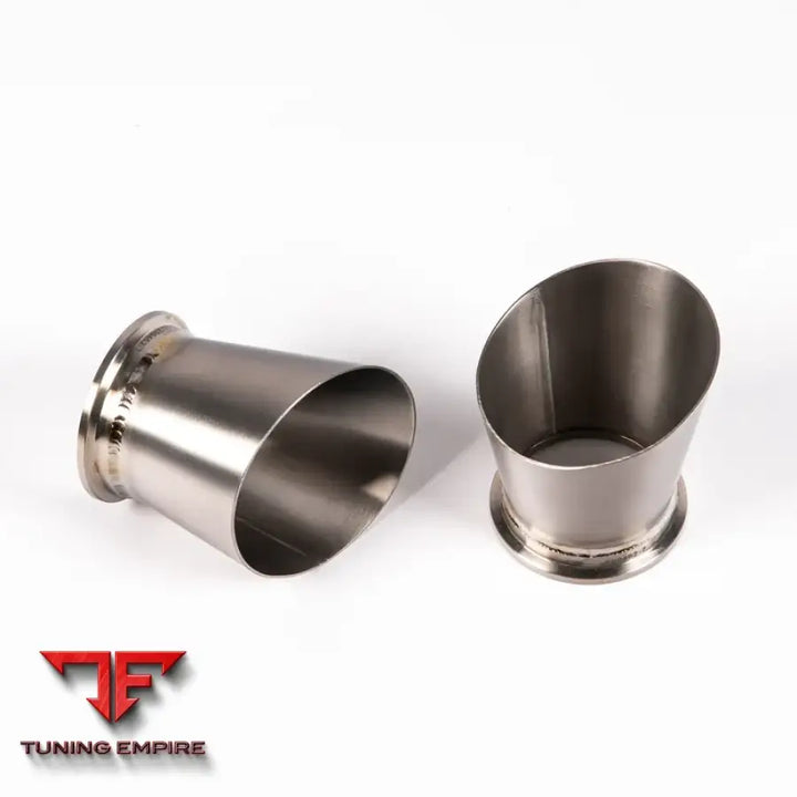 JCR PORSCHE TITANIUM VALVED RACE PIPE (NON SILENCED) EXHAUST SYSTEM