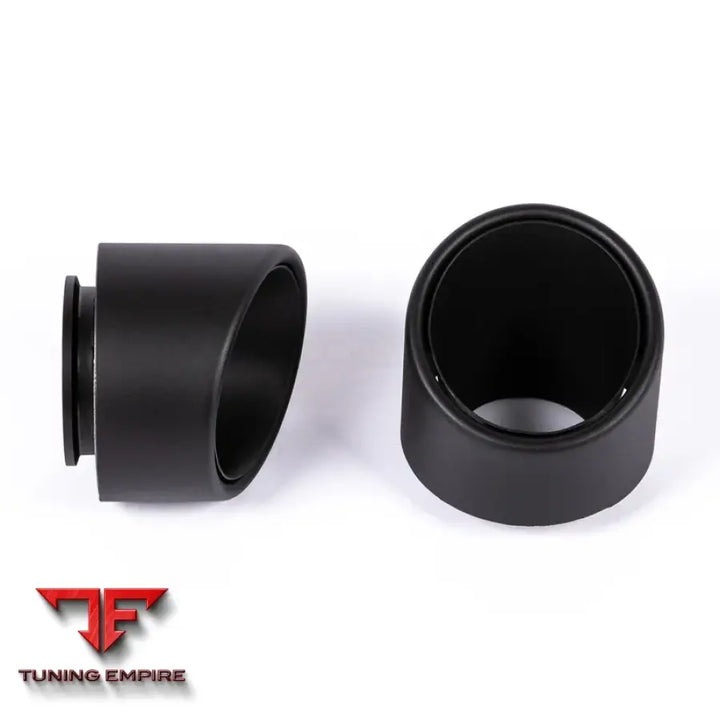 JCR PORSCHE TITANIUM VALVED RACE PIPE (NON SILENCED) EXHAUST SYSTEM