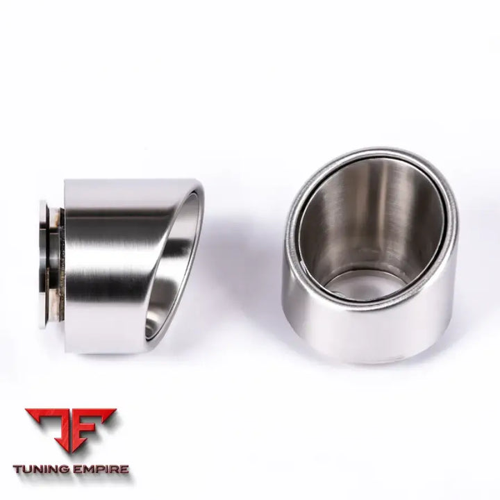 JCR PORSCHE TITANIUM VALVED RACE PIPE (SILENCED) EXHAUST SYSTEM