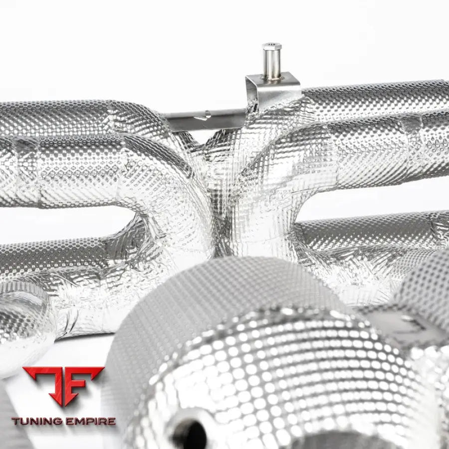 JCR PORSCHE 918 SPYDER INCONEL VALVED RACE PIPE & RACE CATS EXHAUST SYSTEM