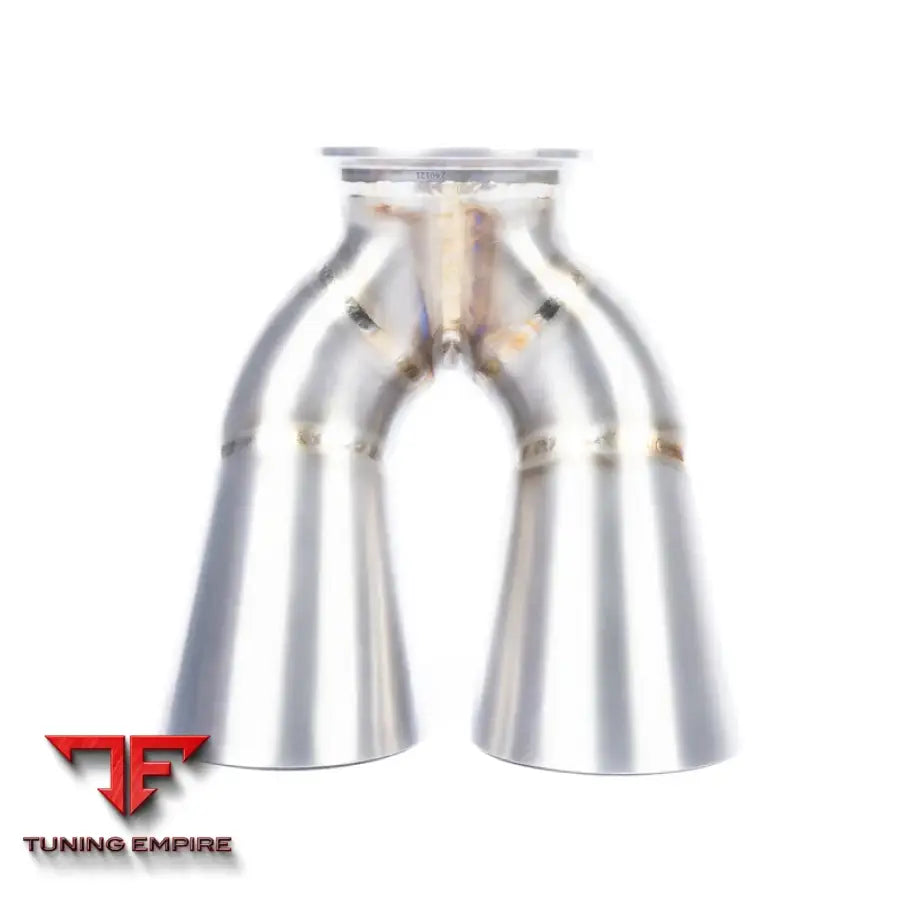 JCR PORSCHE TITANIUM MEGAPHONE TIP SECTION EXHAUST SYSTEM
