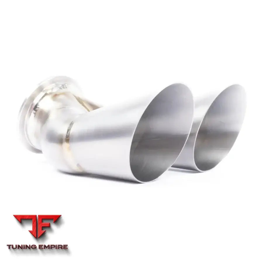 JCR PORSCHE TITANIUM MEGAPHONE TIP SECTION EXHAUST SYSTEM
