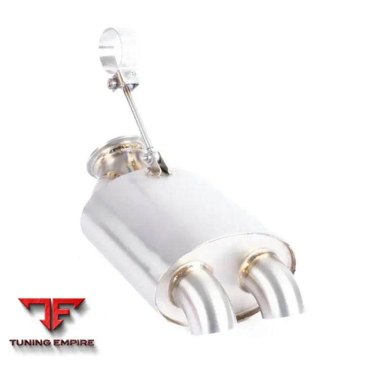 JCR PORSCHE TITANIUM SILENCED TIP SECTION EXHAUST SYSTEM