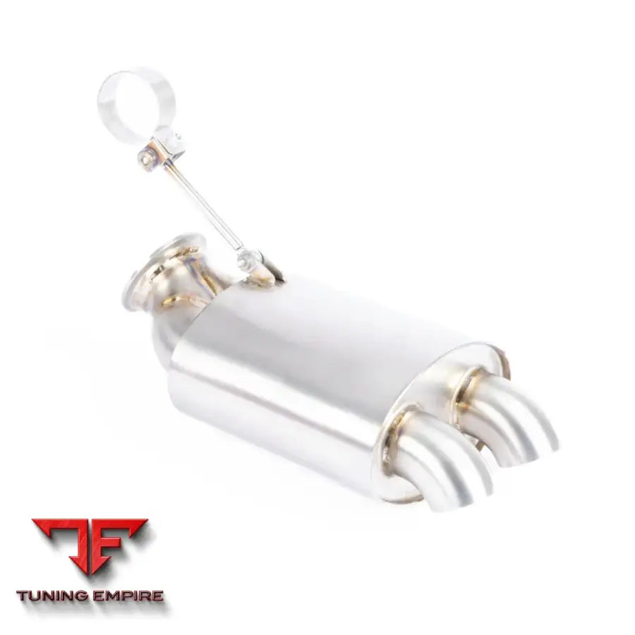 JCR PORSCHE TITANIUM SILENCED TIP SECTION EXHAUST SYSTEM