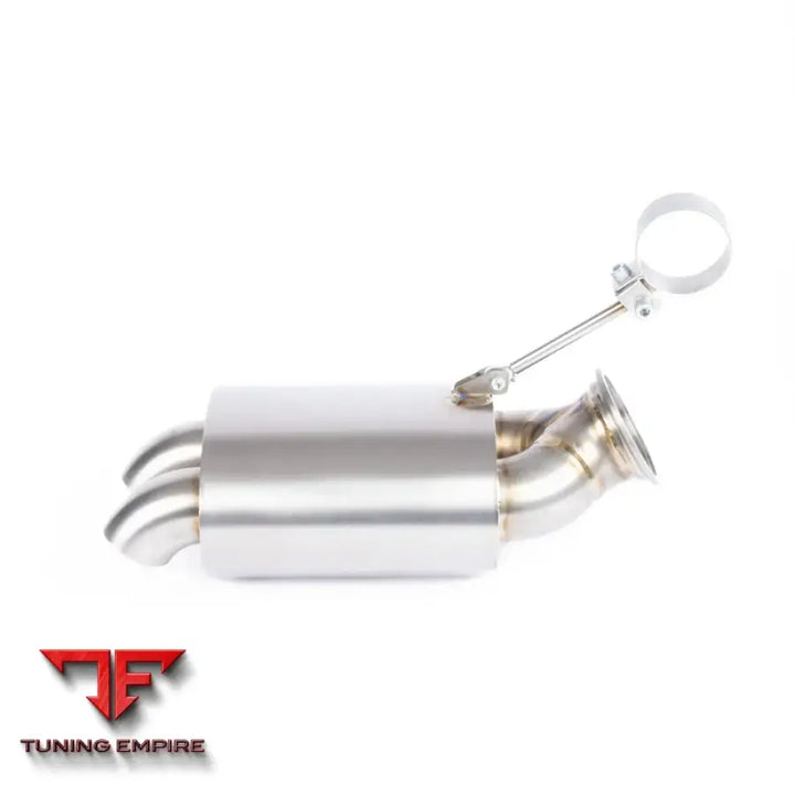 JCR PORSCHE TITANIUM SILENCED TIP SECTION EXHAUST SYSTEM