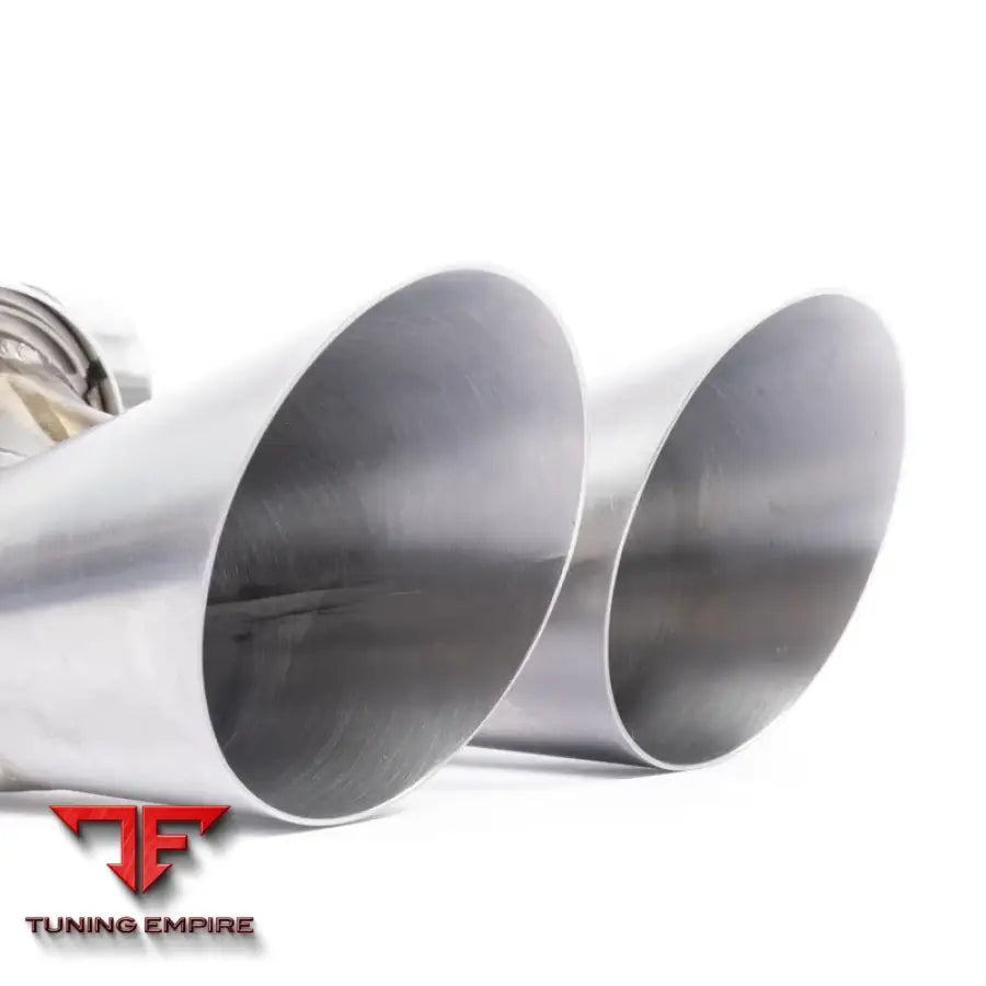 JCR PORSCHE 981 GT4 TITANIUM TIPS (MEGAPHONE) EXHAUST SYSTEM