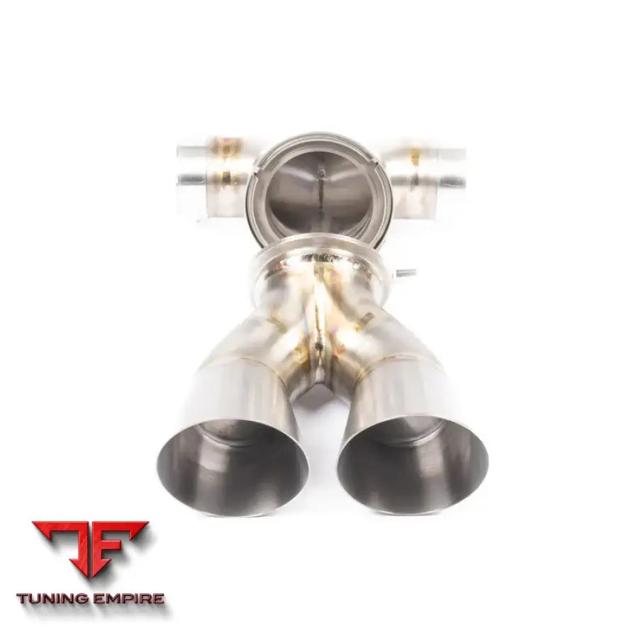 JCR PORSCHE 981 GT4 TITANIUM TIPS (MEGAPHONE) EXHAUST SYSTEM