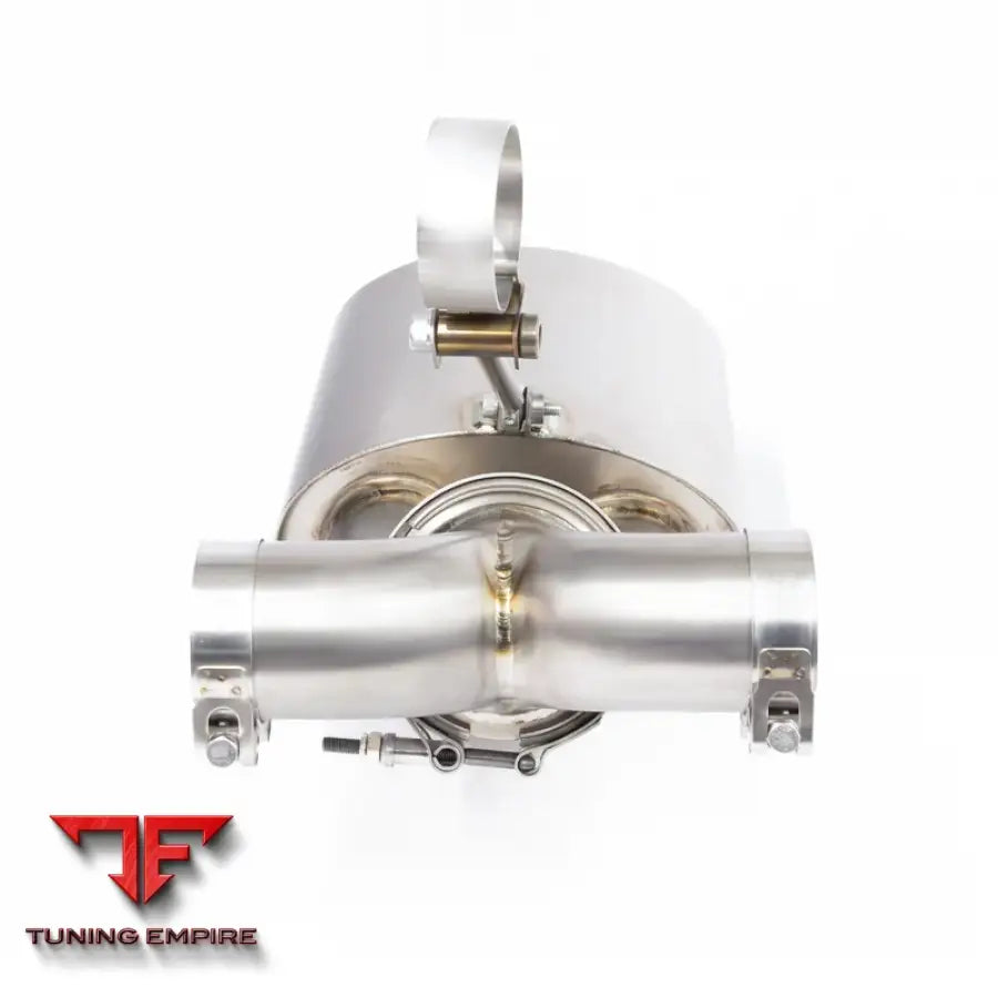 JCR PORSCHE TITANIUM TIPS (SILENCED) EXHAUST SYSTEM