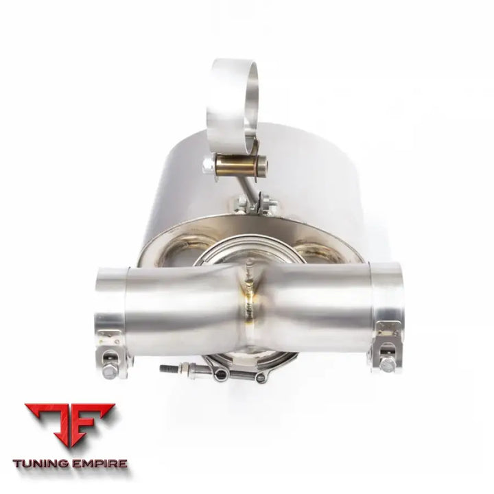 JCR PORSCHE TITANIUM TIPS (SILENCED) EXHAUST SYSTEM