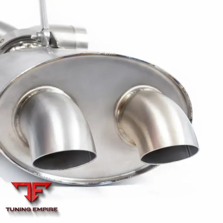 JCR PORSCHE TITANIUM TIPS (SILENCED) EXHAUST SYSTEM
