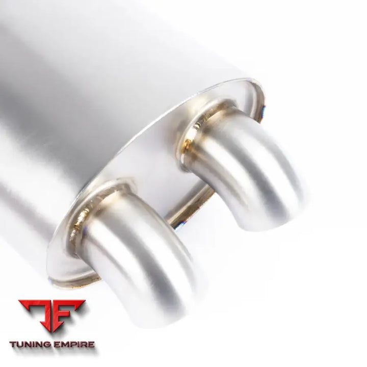 JCR PORSCHE TITANIUM TIPS (SILENCED) EXHAUST SYSTEM