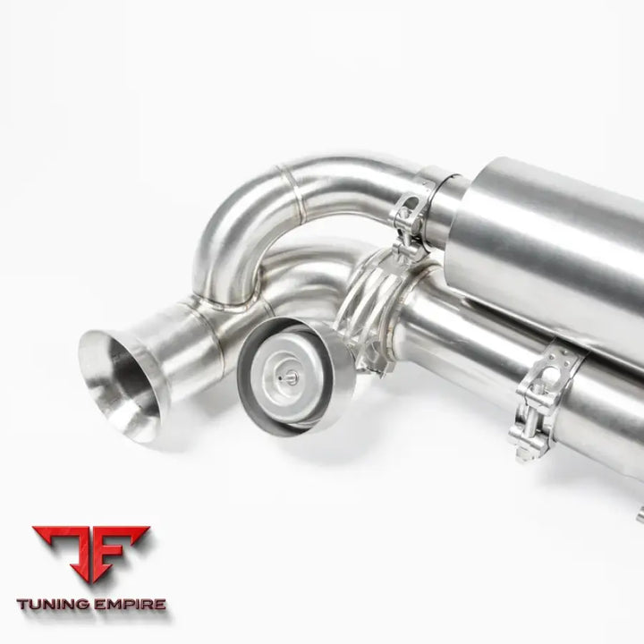 JCR PORSCHE 991.1 GT3 / RS TITANIUM SUPERLIGHT RACE PIPE (VALVED) EXHAUST SYSTEM