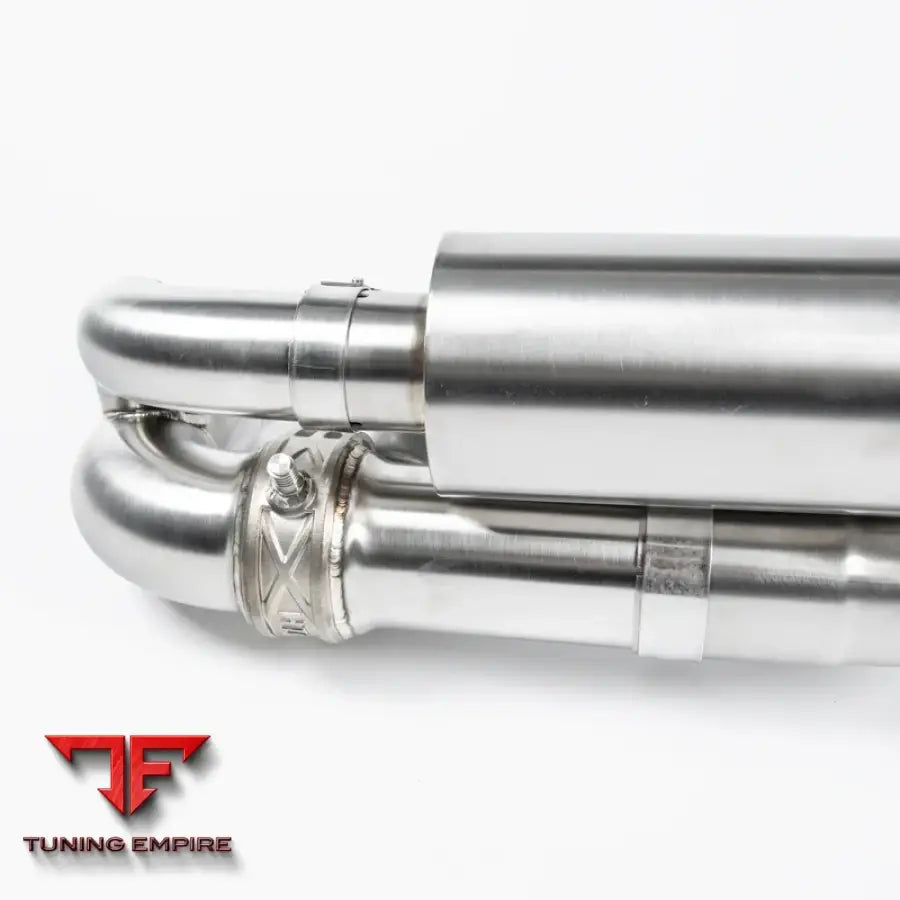 JCR PORSCHE 991.1 GT3 / RS TITANIUM SUPERLIGHT RACE PIPE (VALVED) EXHAUST SYSTEM