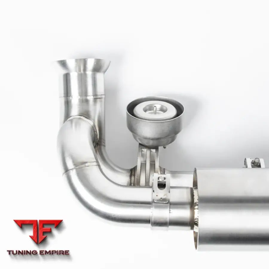 JCR PORSCHE 991.1 GT3 / RS TITANIUM SUPERLIGHT RACE PIPE (VALVED) EXHAUST SYSTEM