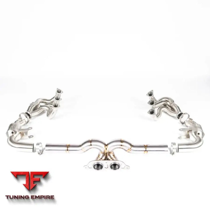 JCR PORSCHE SUPERLIGHT RACE PIPE (NON SILENCED / RACE CATS) EXHAUST SYSTEM